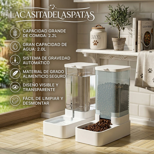 LACASITADELASPATAS- BEBEDERO/COMEDERO AUTOMATICO
